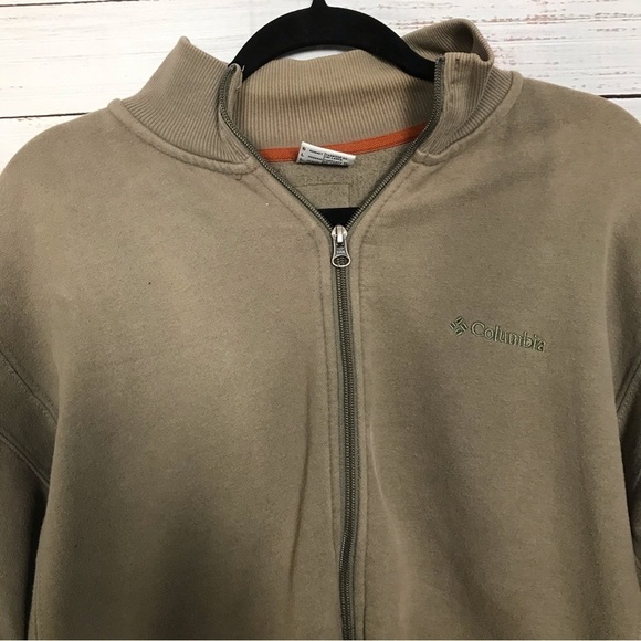 Columbia Full zip fleece size men’s large popover jacket - Picture 2 of 6